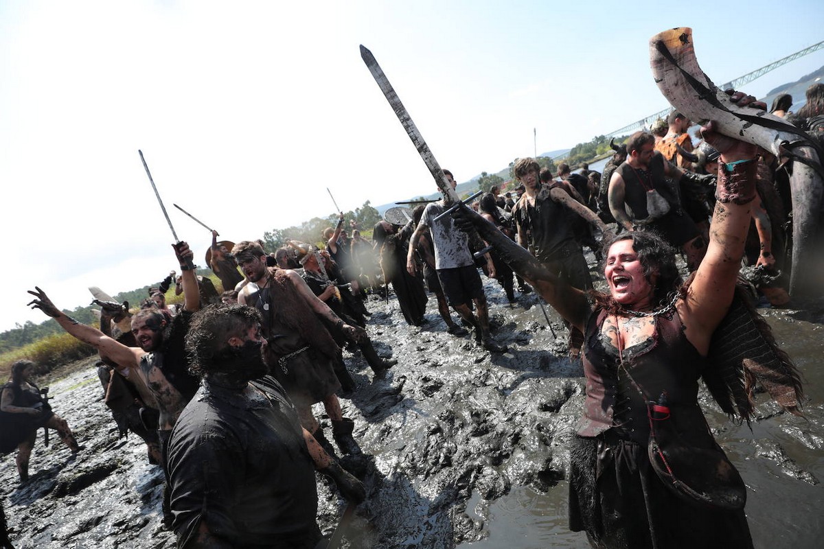 Фестиваль викингов Romeria Vikinga de Catoira в Испании