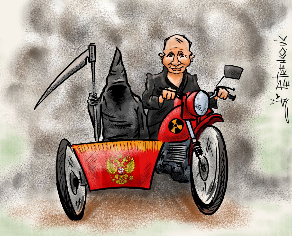 Визит Путина в Крым высмеяли новой карикатурой