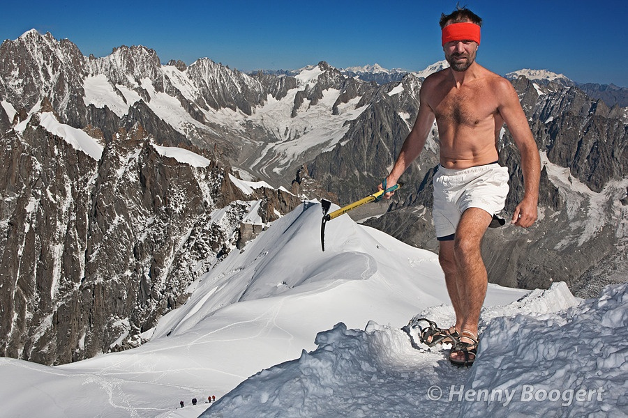 «Ледяной человек» Вим Хоф, покоряющий горы в одних шортах. ФОТО