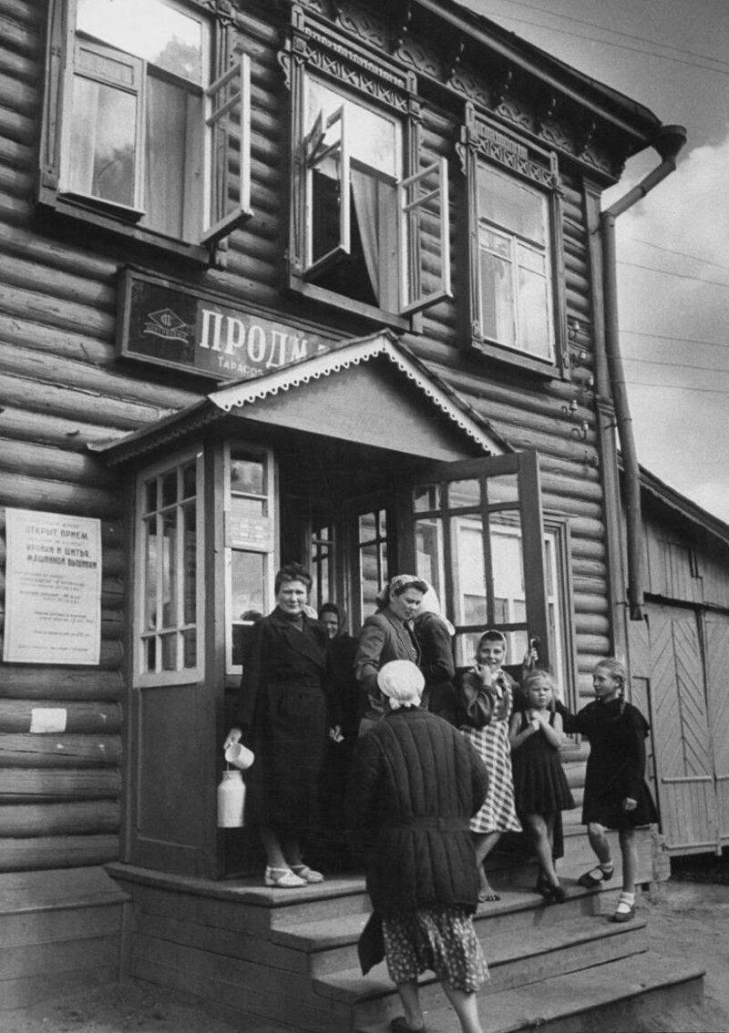 Лиза Ларсен в Москве 1956