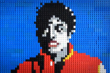 «Thriller» Майкла Джексона пересняли с кубиками Lego