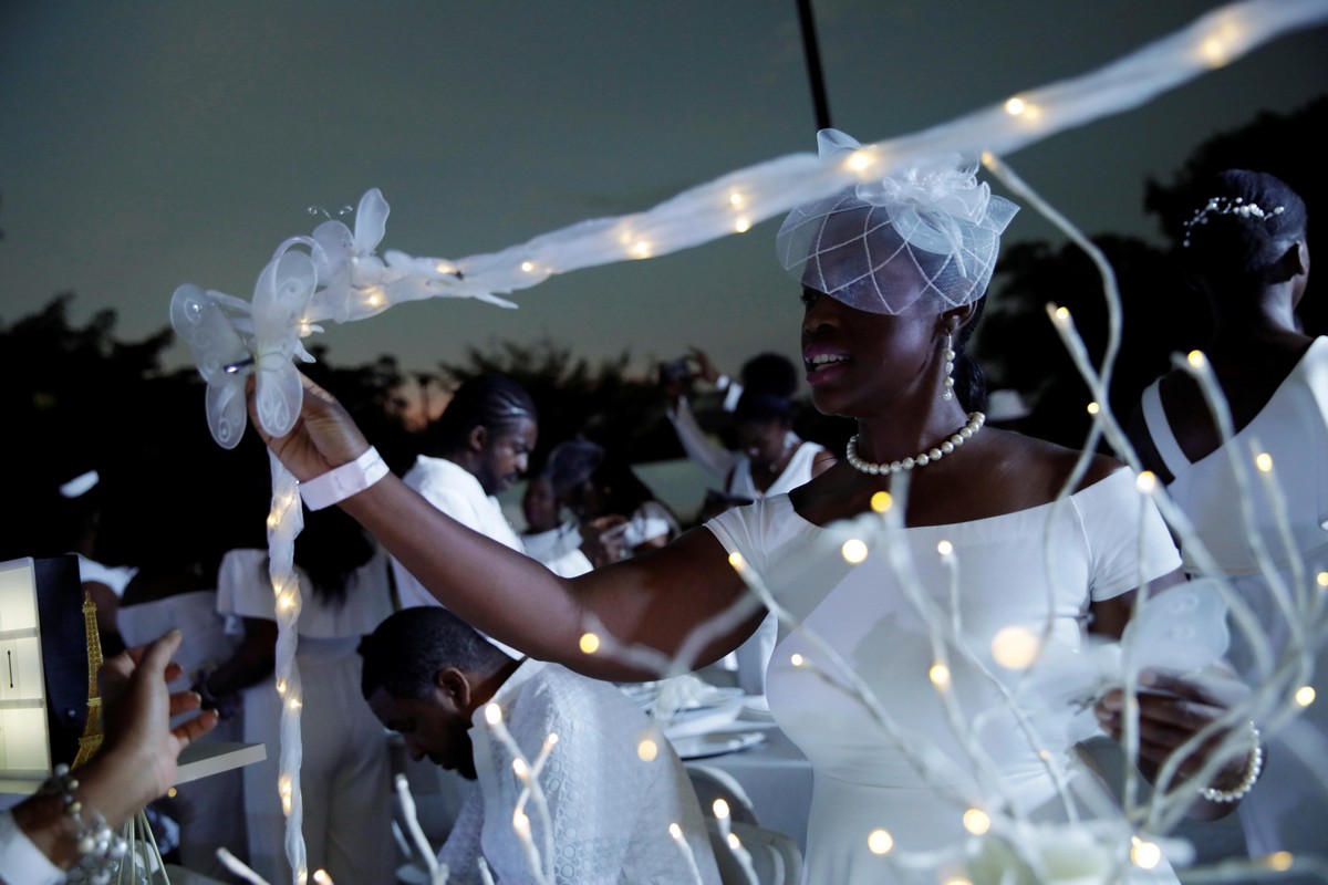 Ужин в белом на Гаити: Haiti's Diner En Blanc 2019