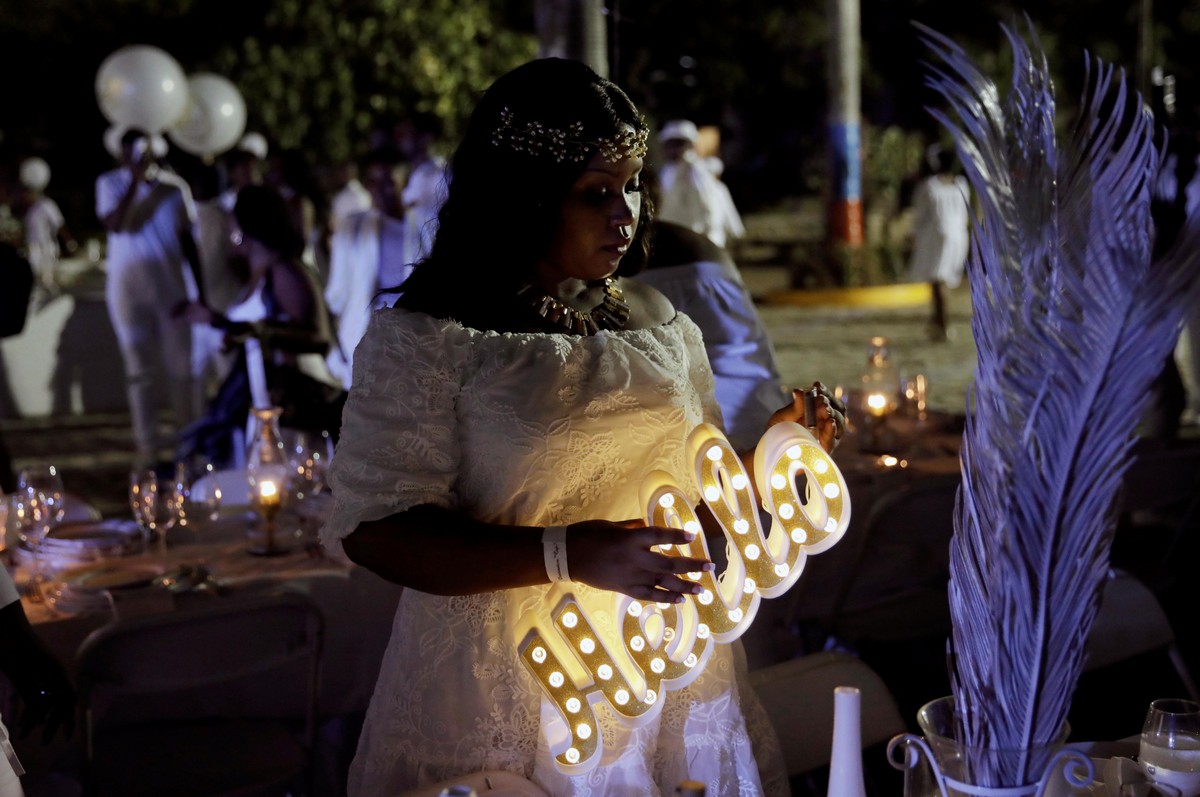 Ужин в белом на Гаити: Haiti's Diner En Blanc 2019