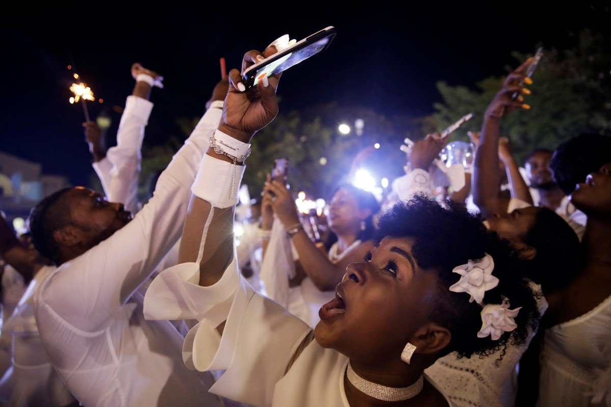 Ужин в белом на Гаити: Haiti's Diner En Blanc 2019