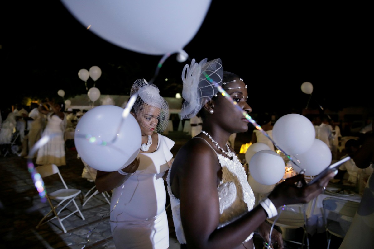 Ужин в белом на Гаити: Haiti's Diner En Blanc 2019