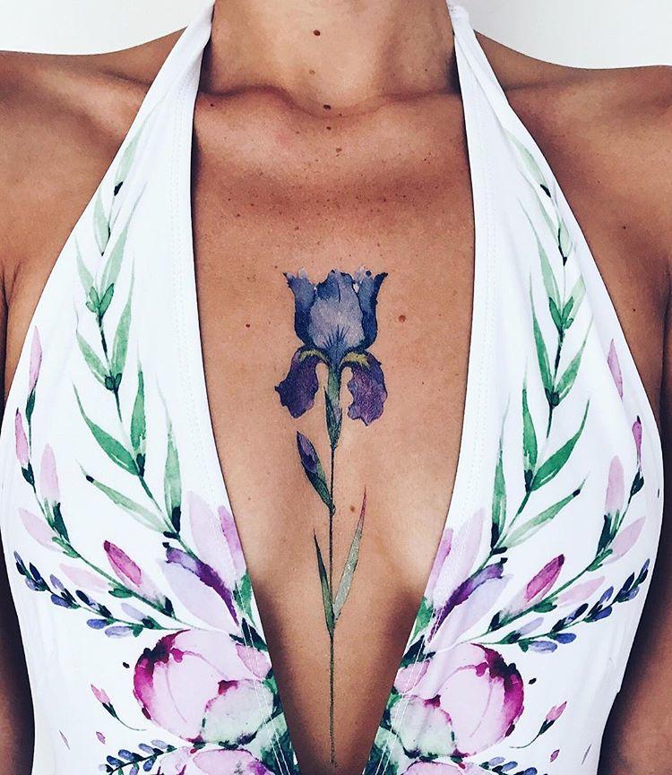 Женственные татуировки, которые оценят любители минимализма. Фото
