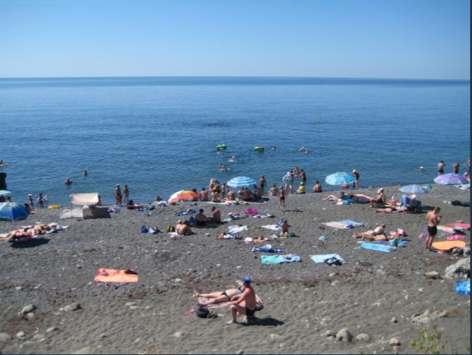 Пляжи Крыма показали в свежих снимках. Фото