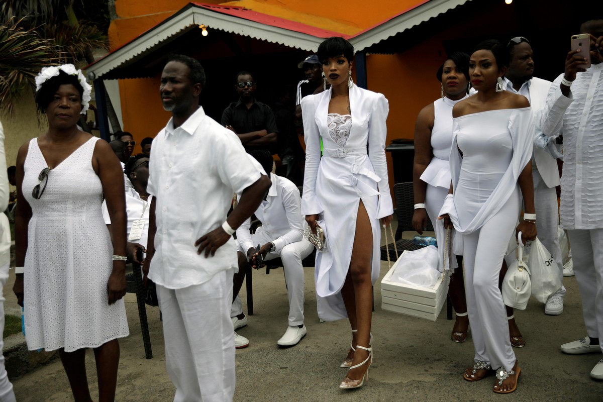 Ужин в белом на Гаити: Haiti's Diner En Blanc 2019