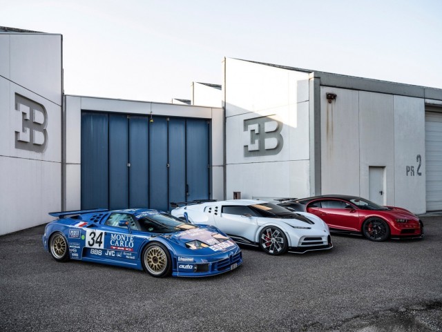 Bugatti представила гиперкар Centodieci