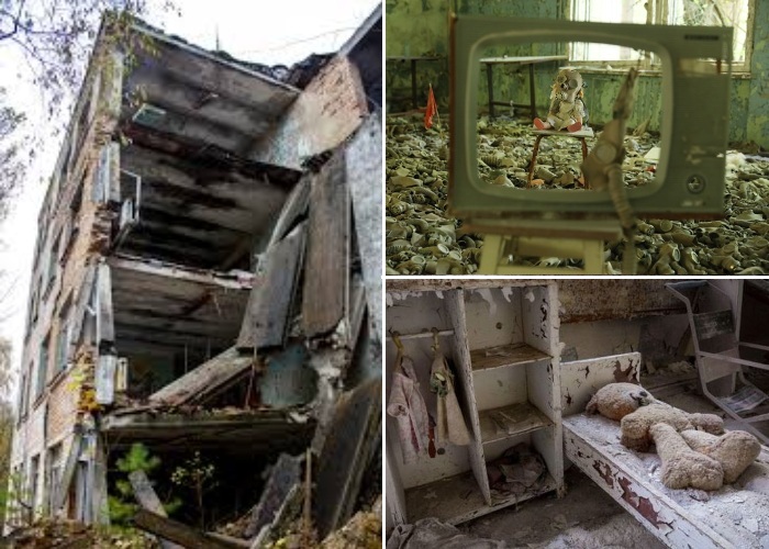  30-ти км. зона отчуждения с каждым годом все больше привлекает желающих увидеть застывший город и саму Чернобыльскую АЭС (Припять, Украина). | Фото: korrespondent.net.