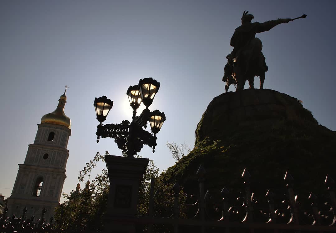 Согласитесь, что Софийская площадь - это визитная карточка Киева. Фото: @photographer.verbova