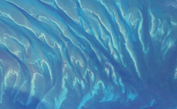 Лучшие пляжи мира в снимках, сделанных из космоса. ФОТО