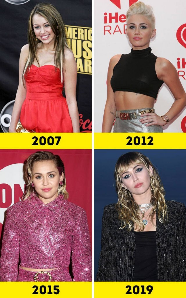 Как известные певицы менялись с годами