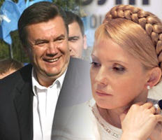 Национальный экзит-полл: Янукович - 48,7%, Тимошенко - 45,5%