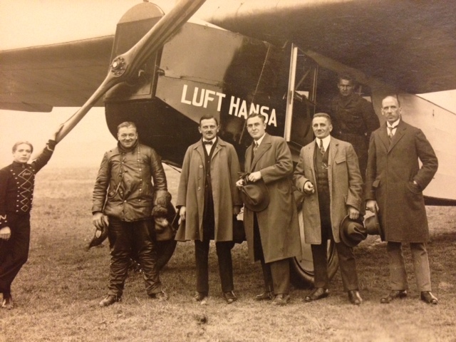Lufthansa Airlines, looking dapper in 1926