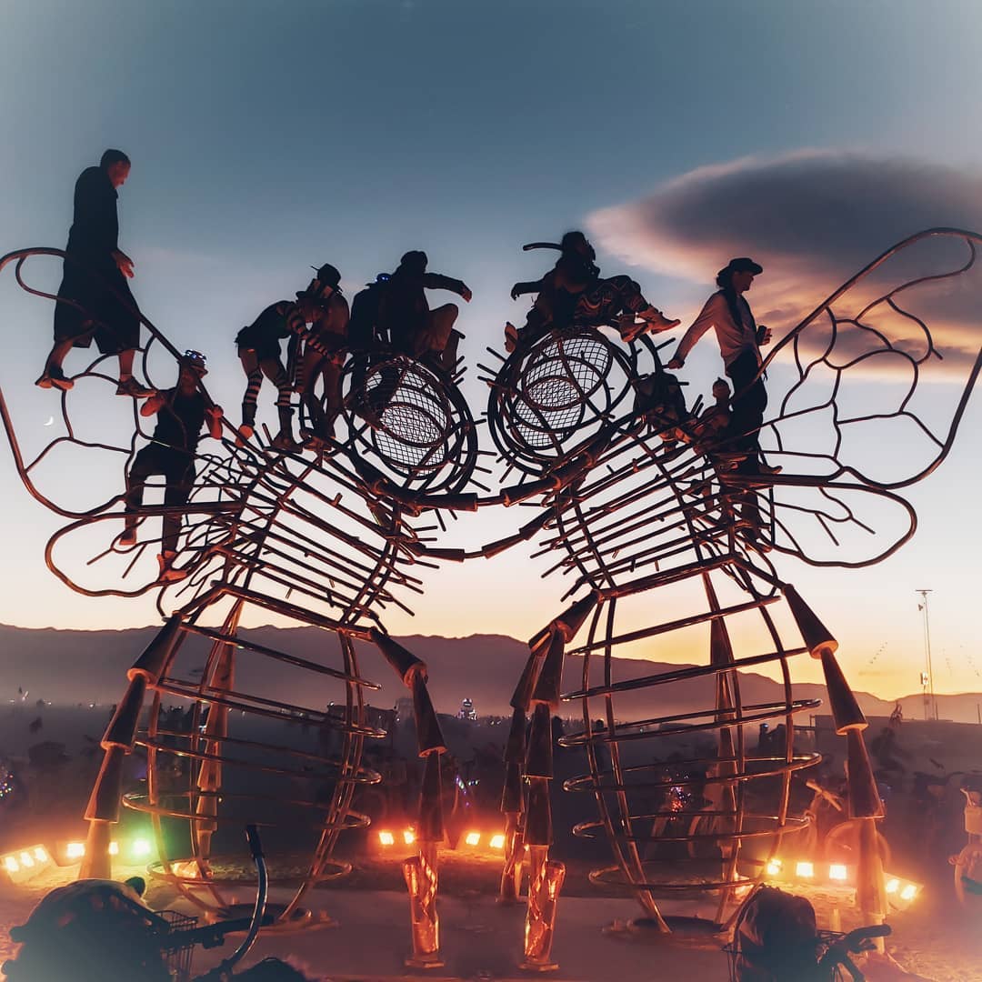 Фестиваль Burning Man 2019 на снимках