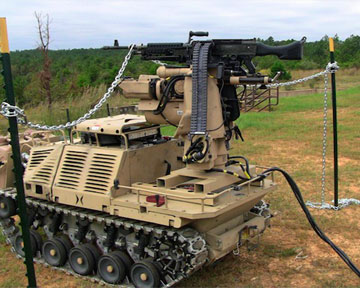 Армия США заинтересовалась роботами-пулеметчиками