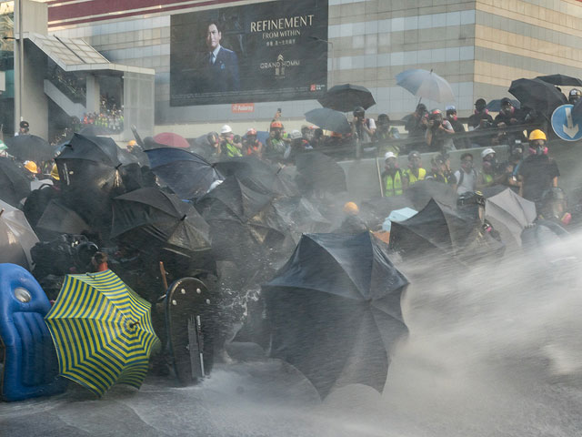 Массовые протесты в Гонконге в свежих снимках. ФОТО