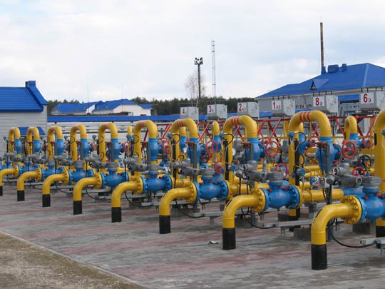 ЕС хочет хранить газ в Украине
