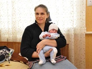 Украинка родила 21 ребенка 