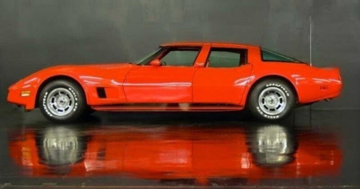 Самый редкий в мире Chevrolet Corvette 1980 года
