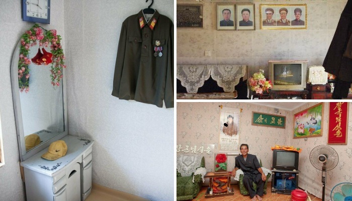 Эти фото больше напоминают квартиры наших бабушек и дедушек, а они сделаны в Северной Корее. | Фото: blog.daum.net.