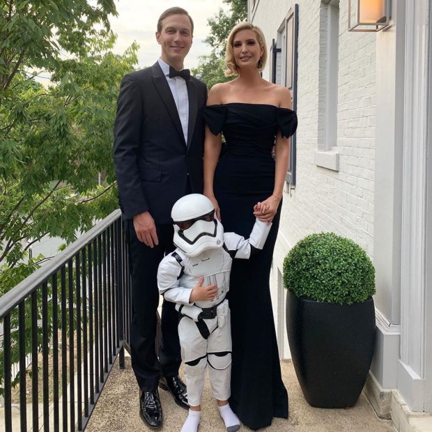 Іванка Трамп з сім'єю 