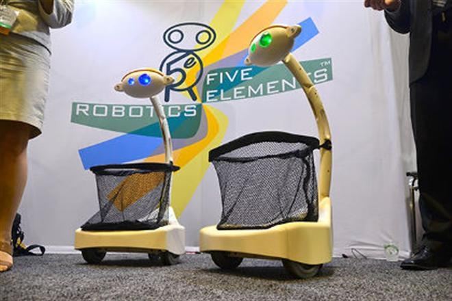 Американские ученые собрали робота-носильщика покупок