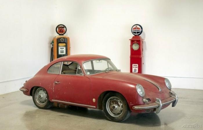 Заброшенный Porsche 356 B из Кремниевой долины