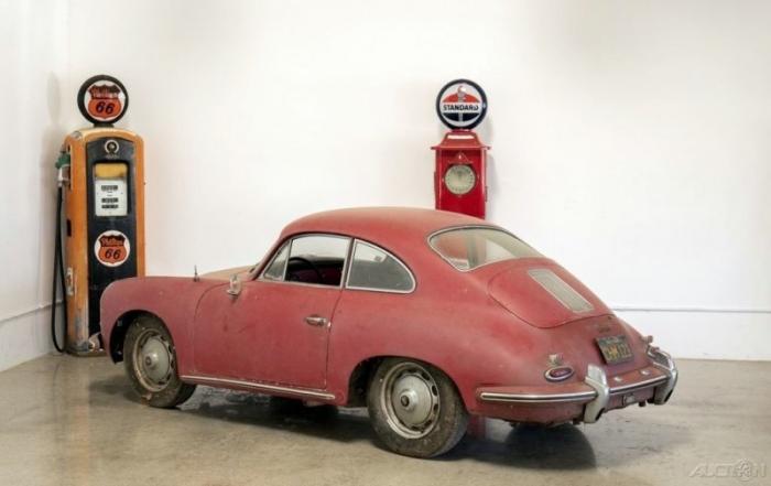 Заброшенный Porsche 356 B из Кремниевой долины