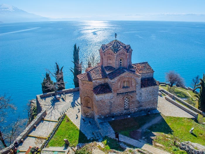3. Охрид, Македония.