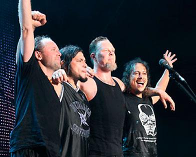 Музыканты Metallica признались, что фанатеют от Джастина Бибера