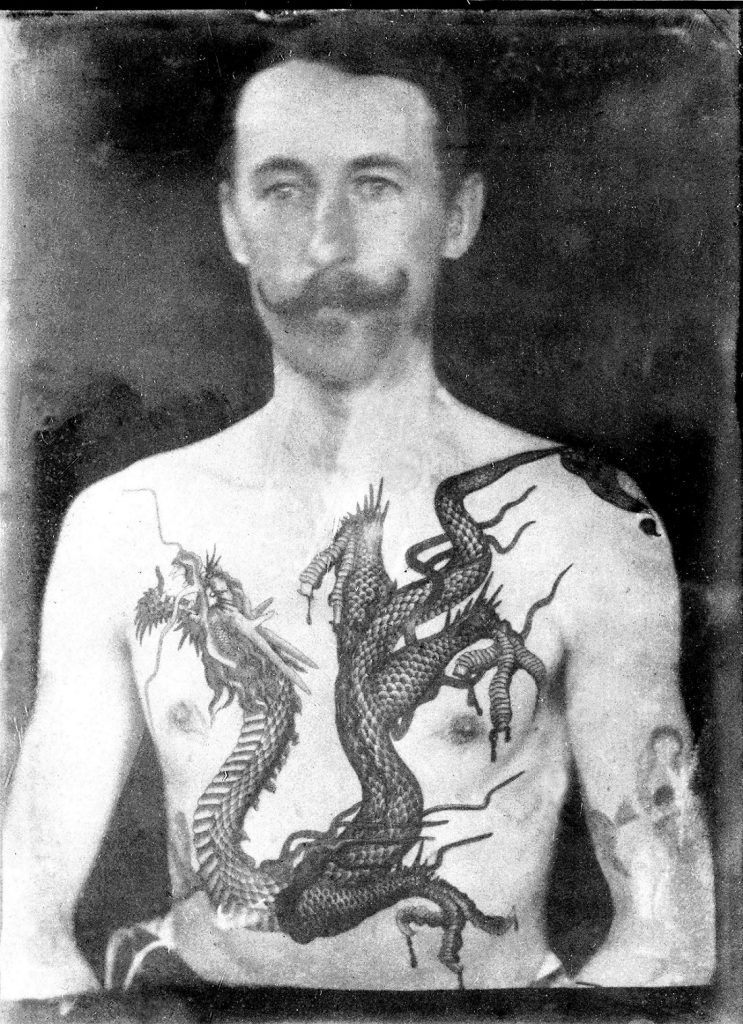 Татуировки джентльменов викторианской эпохи. ФОТО