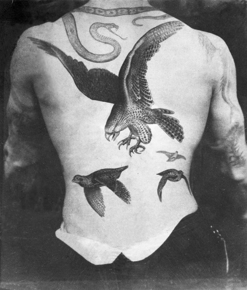 Татуировки джентльменов викторианской эпохи