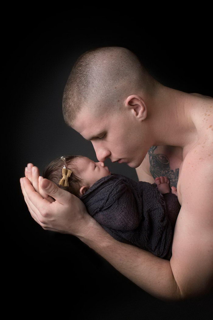Отцы и дети: любовь в фотографиях Gabriele Dabasinskaite