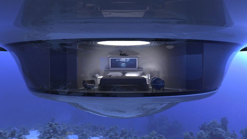 Необычный плавучий дом под названием ufo. ФОТО