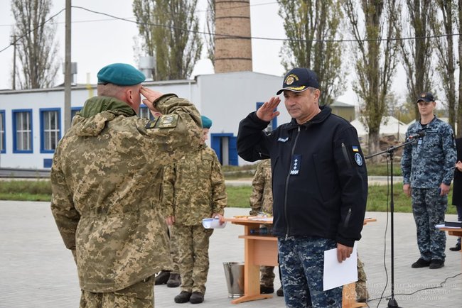 Подразделение морской пехоты вернулось из района проведения ООС на Одесщину 07