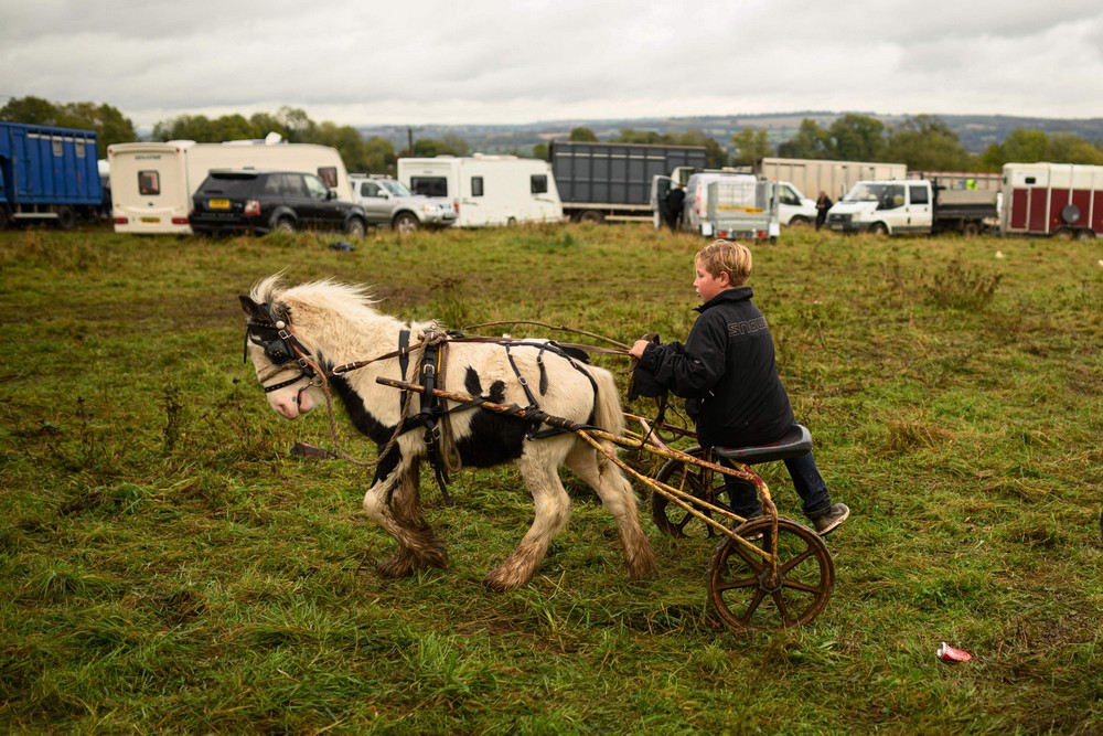 Цыгане собрались на 500-летнюю конную ярмарку Stow Horse