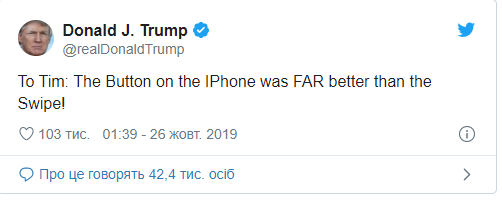 В сети высмеяли недовольство Трампа новыми моделями iPhone. ФОТО