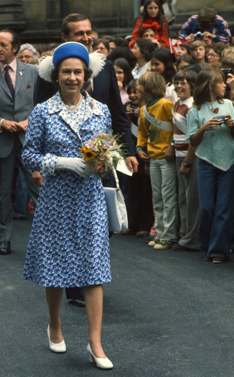 Визит Елизавета II летних Олимпийских игр в Монреале в 1976 году