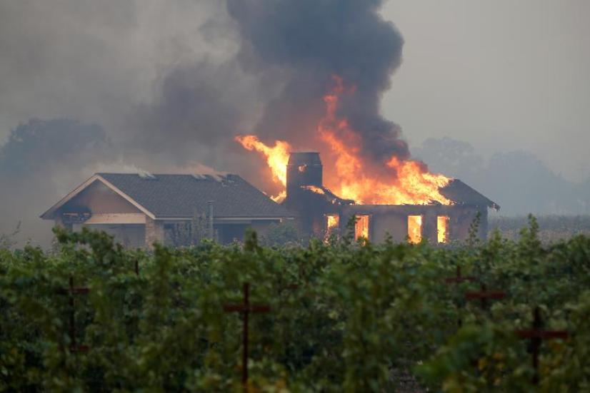 Масштабные пожары в Калифорнии. ФОТО