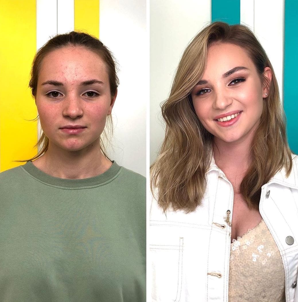 преображение женщины до и после фото