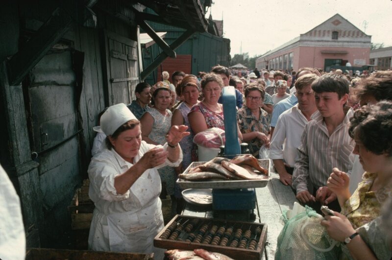 Советские времена на атмосферных архивных снимках