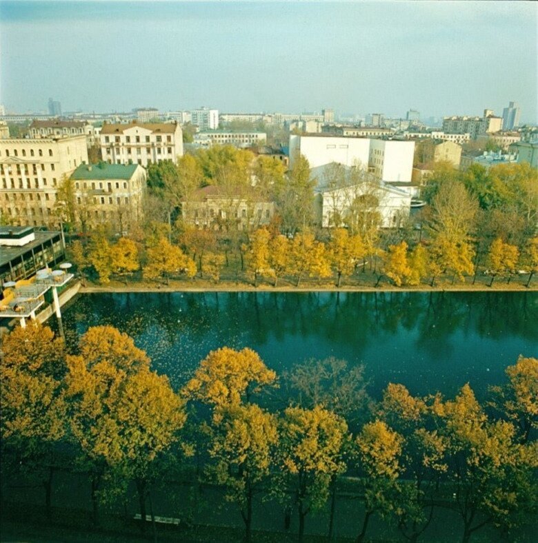 Советские времена на атмосферных архивных снимках