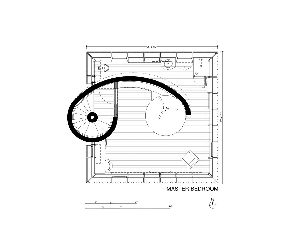 Трехэтажное сооружение Sun Path House в Майами-Бич