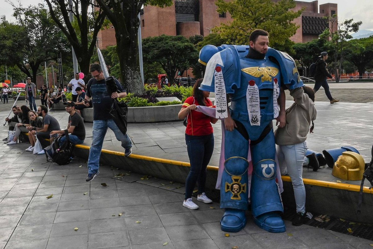 Фестиваль Комик кон Колумбия в Медельине 2019
