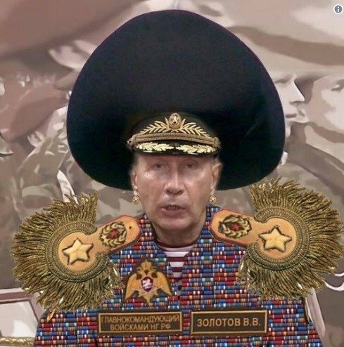 В сети высмеяли фото путинского генерала. ФОТО