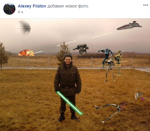 Звездные войны по-русски: в сети яркими фотожабами высмеяли военный приказ Путина. ФОТО
