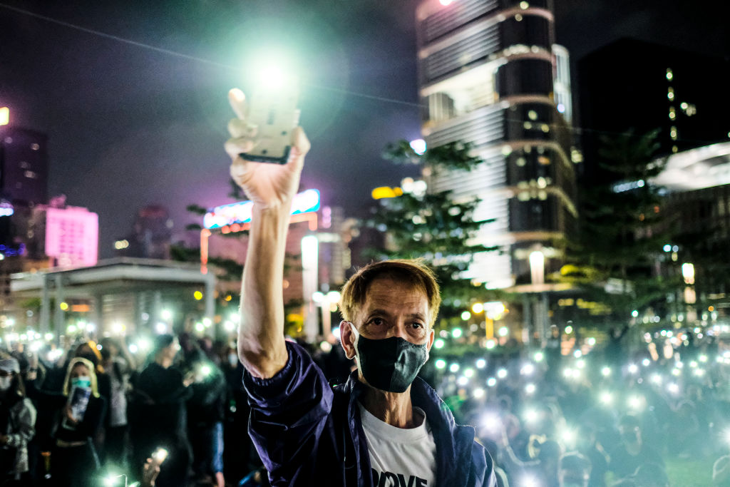 Гонконг, битва за университет, Китай, протесты, фото