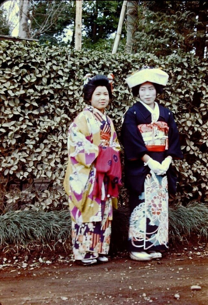 Жизнь послевоенной Японии в цветных снимках
